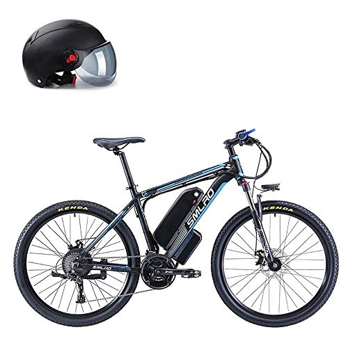 Electric Bike : LZMXMYS electric bike, 26'' Folding Electric Mountain Bike with Removable 48V Lithium-Ion Battery 500W Motor Electric Bike E-Bike 27 Speed Gear And Three Working Modes (Size : 16A)