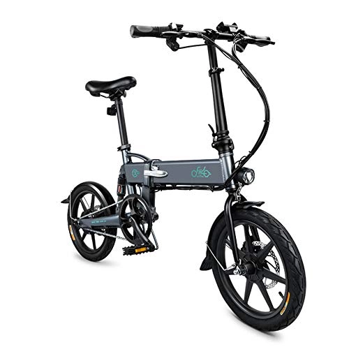 Electric Bike : mewmewcat 16 Inch Folding Eletric Bike Power Assist Moped E-Bike Collapsible Design 250W Brushless Motor 36V 7.8AH 120kg