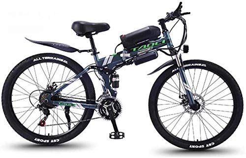 Electric Bike : min min Bike, 26''E-Bike for Adults Electric Mountain Bike with LED Headlight And 36V 13AH Lithium-Ion Battery 350W MTB for Men Women