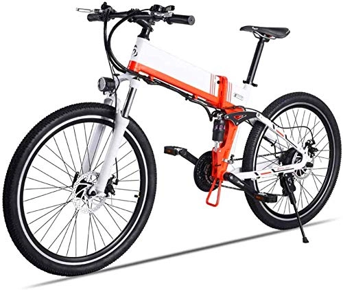 Electric Bike : min min Bike, 26" Electric Mountain Bike - 500W 48V Oil Brake Ebike, 40KM / H Commute Bicycle for Adults