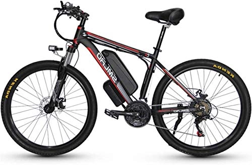 Electric Bike : min min Bike, 350W Electric Bike Adult Electric Mountain Bike, 26" Electric Bicycle with Removable 10Ah / 15AH Lithium-Ion Battery, Professional 27 Speed Gears (Size : 10AH) (Size : 15AH)