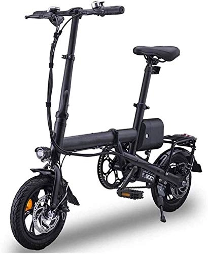 Electric Bike : min min Bike, Fast Electric Bikes for Adults Adults with 12" Shock-absorbing Tires Max Speed 25 km / h 35KM Long-Range Portable Folding Electric Bicycle for City Commuting