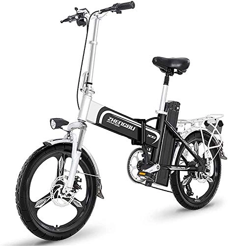 Electric Bike : MQJ Ebikes 20-Inch Electric Bicycle, 48V400W Brushless Motor, 21 / 30 / 35Ah Lithium Battery Options, Battery Life 110-200Km, Meeting Travel Needs, 35Ah