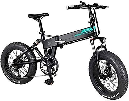 Electric Bike : MQJ Ebikes Fast Electric Bikes for Adults Electric Mountain Bike with 20 Zoll 250W 7 Speed Derailleur 3 Mode LCD Display for Adults Teenagers