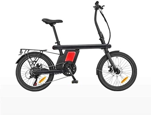 Electric Bike : MU Adult Mountain Electric Bike, 250W 36V Lithium Battery, Aerospace Aluminum Alloy 6 Speed Electric Bicycle 20 inch Wheels, a