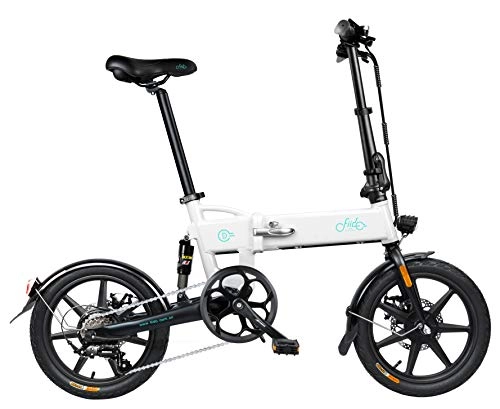 Electric Bike : Order Now FIIDO D2S E-bike 16-inch Tires Folding Electric Bike 250W Watt Motor 6 Speeds Shift Electric Bike