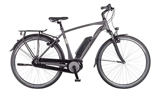 Electric Bike : Puch Stadrad E-SL 28 Inch 53 cm Men 8SP Hydraulic Rim Brakes Matte Grey