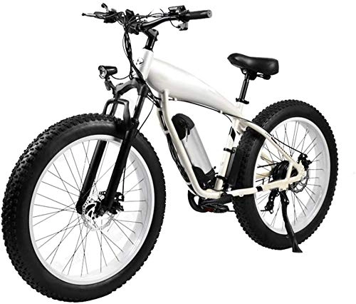 Electric Bike : RDJM Ebikes, Electric Bike for Adult 26'' Mountain Electric Bicycle Ebike 36v Removable Lithium Battery 250w Powerful Motor Fat Tire Removable Battery and Professional 7 Speed