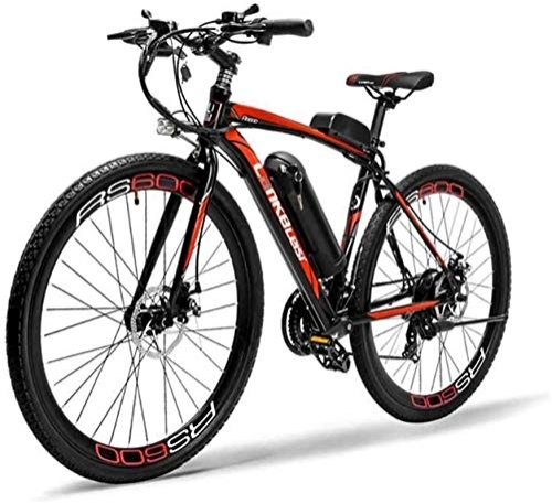 Electric Bike : RDJM Electric Bike, Adult 26 Inch Electric Mountain Bike, 300W36V Removable Lithium Battery Electric Bicycle, 21 Speed, With LCD Display Instrument (Color : B, Size : 15AH)