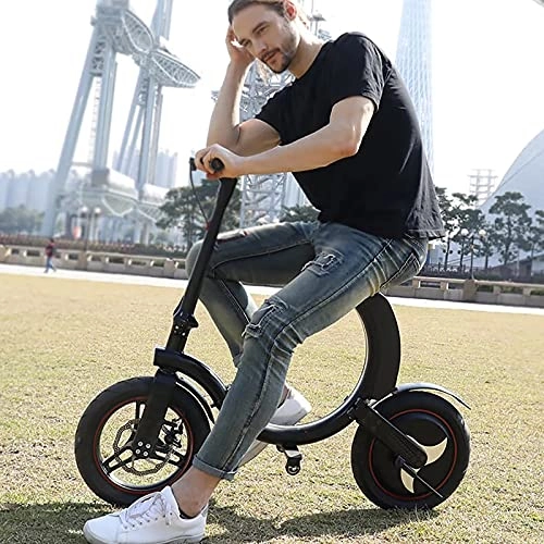Electric Bike : RUBAPOSM Folding Electric Bike for Adults, Magnesium Alloy Ebikes Bicycles All Terrain 14" Electric Bicycle / Commute Ebike with 450W Motor, 7.8Ah Battery, for Mens Outdoor Cycling Travel Work Out