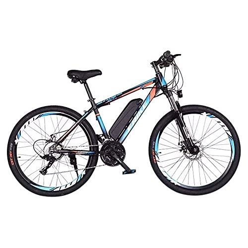Electric Bike : SFSGH Electric bicycle 26 inches, with 36v 8ah battery, with front fork suspension and lighting, off-road tire disc brake mountain bike