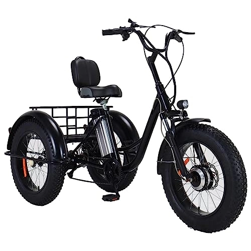 12 Inch Electric Tricycle Bike For Disabled/Elderly 3 Wheels