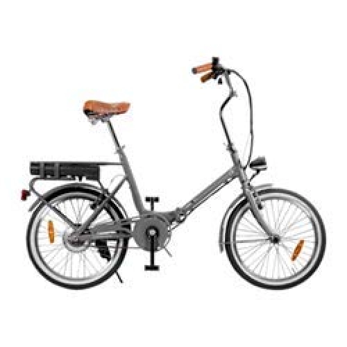 Electric Bike : Smartway F3-LG4S2-G Folding Wheels 20'' Steel Grey