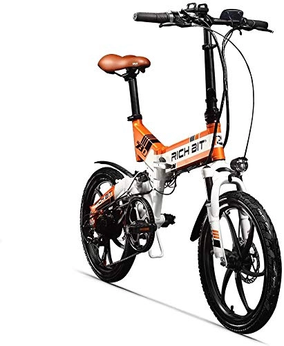 Electric Bike : SUFUL RICH BIT RT-730 Folding Electric Bicycle 8AH Hidden Battery 48v, 20 Inch Electric Bicycle duty free