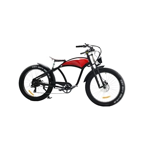 Electric Bike : TABKER Electric Bike Snowmobile Mountain Bike Lithium Battery Electric Vehicle Off-road Aluminum Alloy Electric Bicycle