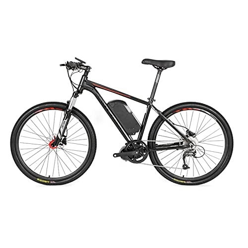 Electric Bike : TERLEIA Electric Bike Commuting Travel E-Bike 350W Motor 48V 10A Lithium Battery IP65 Waterproof Max Speed 25 Km / H 3 Working Modes 29" Adults Electric Mountain Bicycle, Black Red