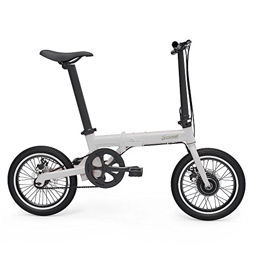 Electric Bike : The Caravan Supermarket Folding Electric Bike In White