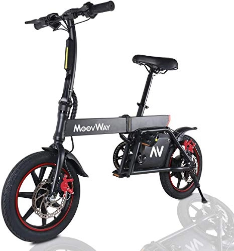 Electric Bike : TOEU Electric Bike, Urban Commuter Folding E-bike, Max Speed 25km / h, 14 Super Lightweight, 350W / 36V Removable Charging Lithium Battery, Unisex Bicycle