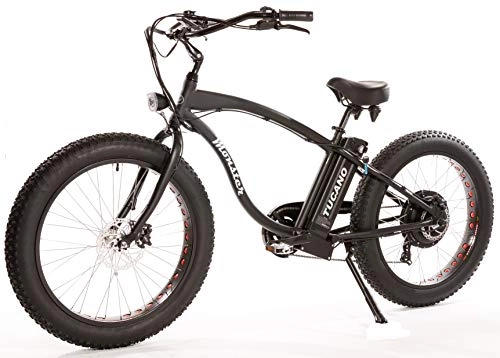 Electric Bike : Tucano Bikes Monster 26. Bicicleta elctrica 26" Motor: 1.000W-48V Frenos hidraulicos Velocidad mxima: 42 Km / h Batera: 48V 12Ah (Negro) Naked ...