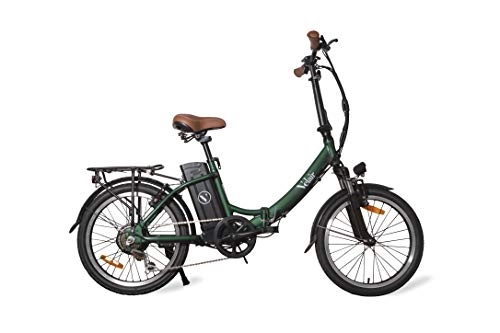 Electric Bike : Velair Unisex_Adult Urban Electric Bicycle, Green
