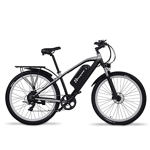 Electric Bike : Vikzche Q M90 29inch Electric Bike Electric Mountain Bike for Commuting 48V 17Ah Lithium Ion Battery Men's All Terrain Electric Bicycle