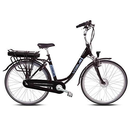 Electric Bike : Vogue Premium 28 Inch 51 cm Woman 7SP Roller brakes Black