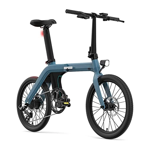 Electric Bike : WMLD Adult 250W Electric Bike Folding 20 Inch Electric Bicycle 36V 11.6Ah Removable Lithium Battery 7-Speed Gear Ebike 25km / H (Color : 36V 11.6AH)