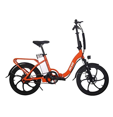 Electric Bike : WXJWPZ Folding Electric Bike 20 Inch Folding E Bike Rear Carrier Aluminum Alloy Folding Electric Bicycle 250w Electric Bike, A