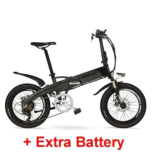 Electric Bike : XHCP bicycle Mountain bike G660 48V 10Ah Hidden Battery 20" Pedal Assist Folding Electric Mountain Bike, 240W Motor, Aluminum Alloy Frame, Suspension Fork.