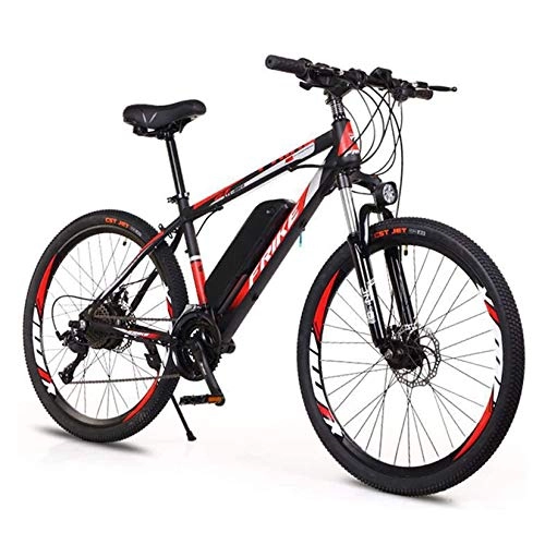 Electric Bike : XXZ Adult Electric Bikes Comfort Bicycles Road Bikes 26 inch, 8A Lithium Battery, Aluminium Alloy, Disc Brake, Received for Adults Men Women