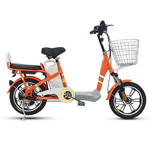 Electric Bike : Y.A Electric Car 48V8AH Lithium Battery Leisure Travel Electric Bicycles for Men and Women Battery Car