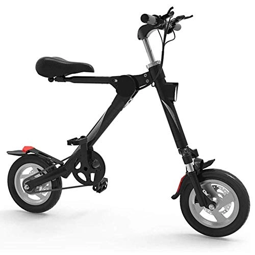 Electric Bike : YANGMAN-L Folding Electric Bike, Mini Foldable Electric bicycle Weight 14KG Full Charge 25 KM Range Especially for Mobility Assistance Travel
