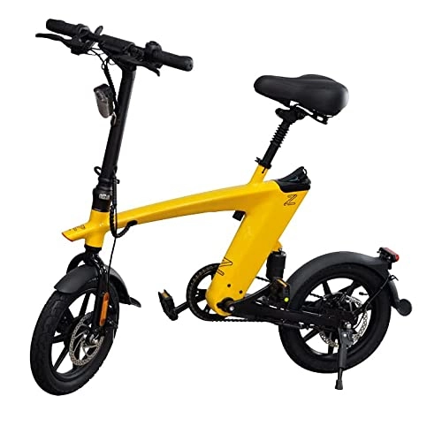 Electric Bike : Z BIKES - Electric Folding E-Bike (BLACK)