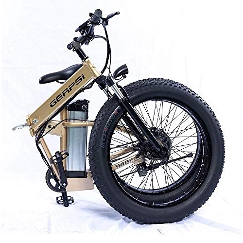 Electric Bike : zcsdf Outdoor Travel Equipment Roadbike Electric Mountain Bike, 26 inch Folding E-Bike, Premium Full Suspension and 21 Speed Gear 36V Waterproof Removable Lithium Battery
