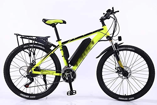 Electric Bike : ZHONGXIN Bike Mountain Bike Electric Bike, 26'' City Bike Lightweight, Both Disc Brake, 27 Speed Shifter (36V 10AH / endurance 70km, A3)