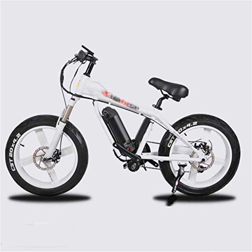 Electric Bike : ZJZ 20 Inches Electric Bikes, Magnesium Alloy Wheel Adult Bikes 21 Speed Cycling LCD Instrument Aluminum Alloy Bicycle Sports Outdoor