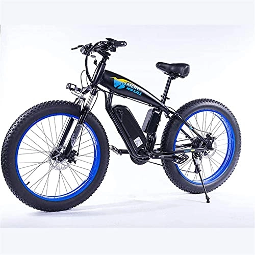 Electric Bike : ZJZ 26" Electric Mountain Bike with Lithium-Ion36v 13Ah Battery 350W High-Power Motor Aluminium Electric Bicycle with LCD Display Suitable, Red