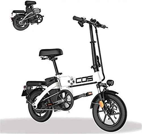 Electric Bike : ZJZ Bikes, Smart Mountain Folding Electric Bike, for Adults, Power Range 280KM Bicycle Removable 48V / 28.8Ah Lithium-Ion Battery With 3 Riding Modes
