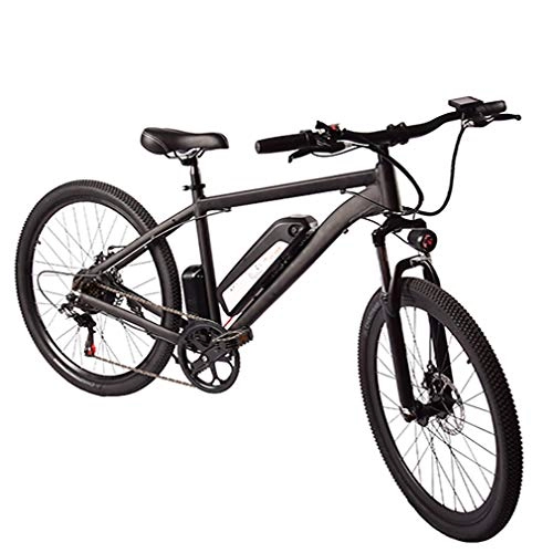 Electric Bike : ZLQ Electric Mountain Bike 250W 26'' Electric Bicycle 36V 7AH Lithium-Ion Battery for Adults Three Working Modes with LED Light And LCD Display