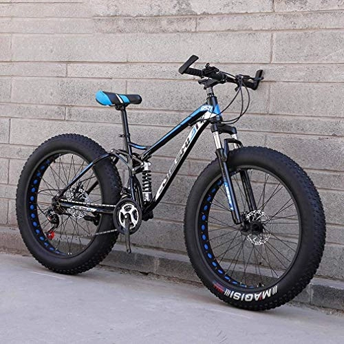 Fat Tyre Bike : Leifeng Tower Lightweight， Adult Fat Tire Mountain Bike, Off-Road Snow Bike, Double Disc Brake Cruiser Bikes, Beach Bicycle 26 Inch Wheels Inventory clearance (Color : C, Size : 7 speed)