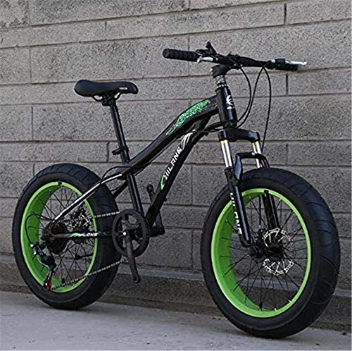 Fat Tyre Bike : Leifeng Tower Lightweight Fat Tire Bike Bicycle, Mountain Bike for Adults And Teenagers with Disc Brakes And Spring Suspension Fork, High Carbon Steel Frame Inventory clearance