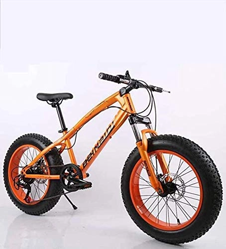 Fat Tyre Bike : LUO Bicycle, Fat Tire Mens Mountain Bike, Double Disc Brake / High-Carbon Steel Frame Cruiser Bikes, Beach Snowmobile Bicycle, 24 inch Wheels, C, 21 Speed, J, 24 Speed