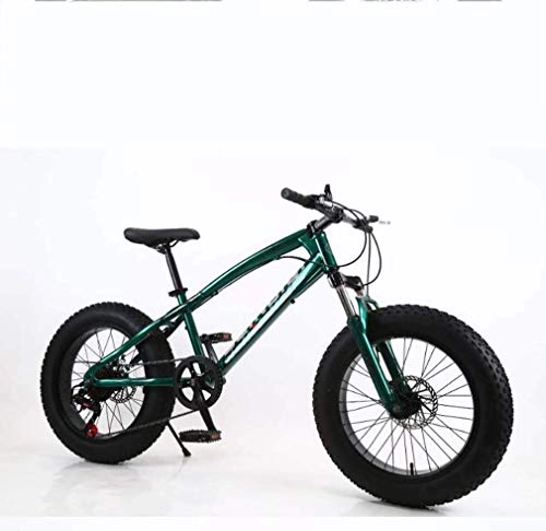 Fat Tyre Bike : LUO Bicycle, Fat Tire Mens Mountain Bike, Double Disc Brake / High-Carbon Steel Frame Cruiser Bikes, Beach Snowmobile Bicycle, 26 inch Wheels, E, 24 Speed, H, 21 Speed
