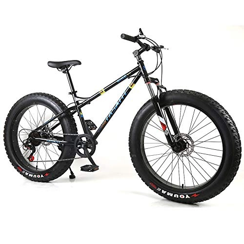 Fat Tyre Bike : YOUSR Mountain Bike 24 Inch MTB Hardtail 27.5 Inch Men's Bicycle & Women's Bicycle Black 26 inch 30 speed