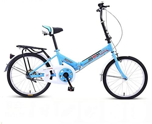 Folding Bike : Bicycle Folding Bicycle Adult Ultra Light Portable Small Bicycle 20 Inch Youth Student Travel