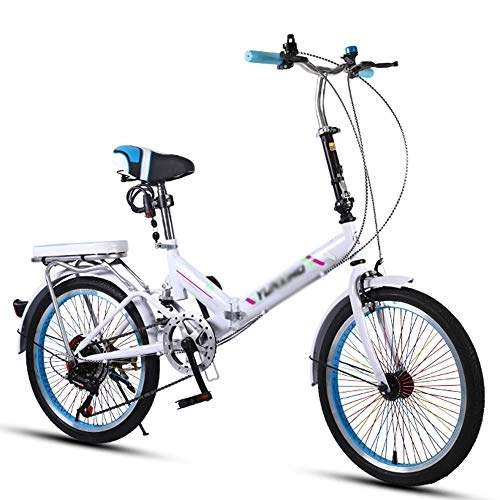 Folding Bike : Bicycle Mountain Bike Folding Bicycle Ultra Light Portable Variable Speed Bicycle Adult Unisex Bicycle