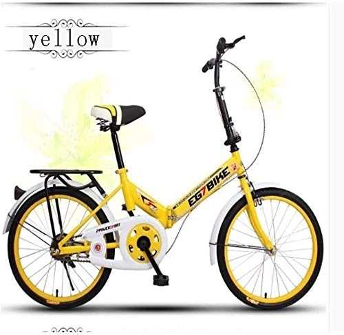 Folding Bike : Bicycle Small Work Portable Adult Ladies Folding Bicycle Multi-functional Student Bicycle Girls Walking Bicycle (Color : 2)
