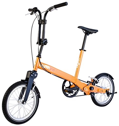 Folding Bike : Bigfish Folding Folding Bike 3 Speed TW4, Unisex, Orange, One Size