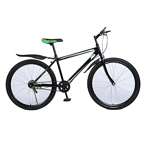 Folding Bike : COUYY Foldable bicycles Mountain bikes Steel speed bicycles Double disc brakes road bikes, 24speed