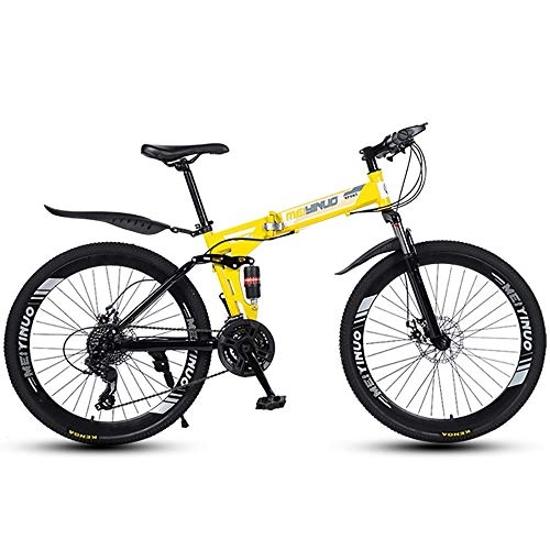 Folding Bike : DODOBD Youth And Adult Mountain Bike, Aluminum And Steel Frame Options Bicycle Mountain Bike 26 Inch 21-27 Speed Shock Absorption Disc Brake Aluminum Alloy